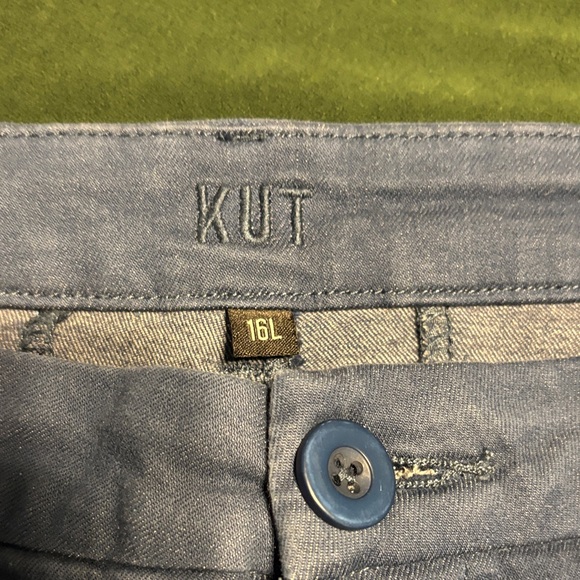 Kut from the Kloth Women's Blue Shorts - Picture 2 of 9